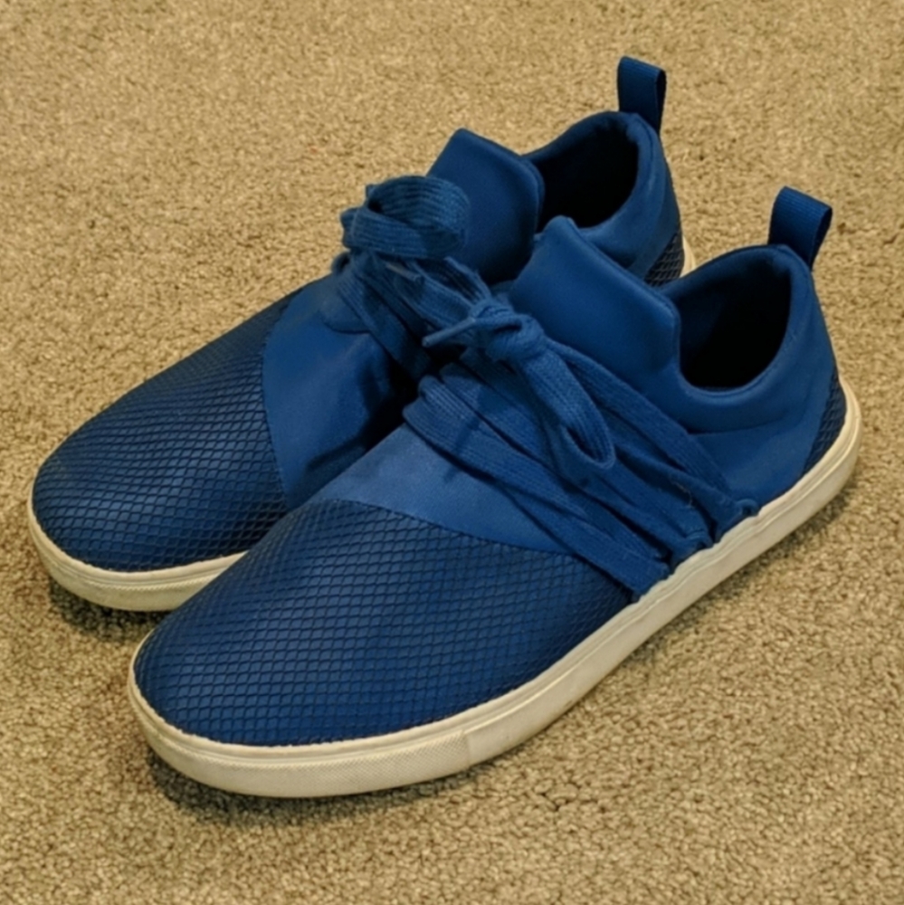 "BRASH by Payless" Used Blue Lace Up Shoes (W 9.5)